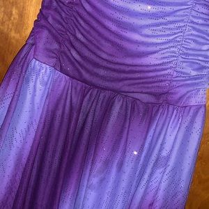 Sparkly Purple Dress